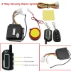 CK 2 way Motorcycle Security Alaram system
