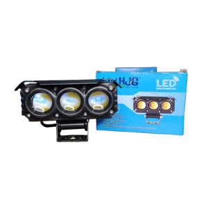3-Lens LED Fog Lights (RGB) LiuHJG 25w 12V, Car motorcycle jeep