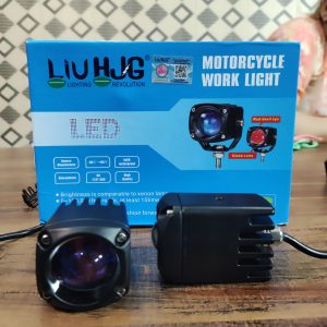 LiuHJG Universal LED Fog Light – 3 Color White/Yellow/Lemon | IP67 Waterproof, High Brightness for Cars & Bikes”