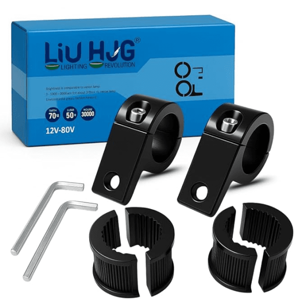 61cq2jQSy4L._SX679_ LIU HJG Fog Lights Clamps for bike (Set of 2)